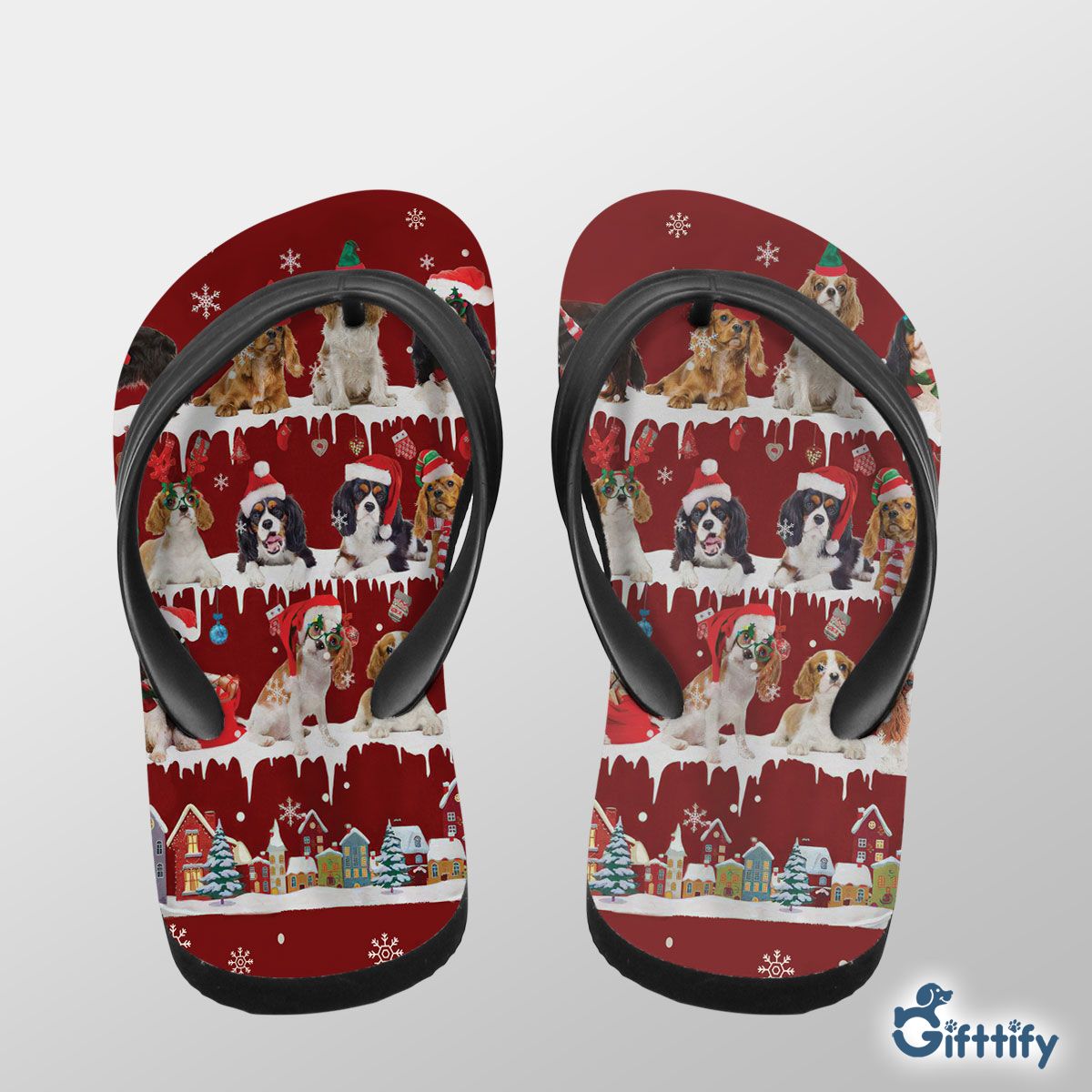 Cavalier King Charles Spaniel Flip Flops