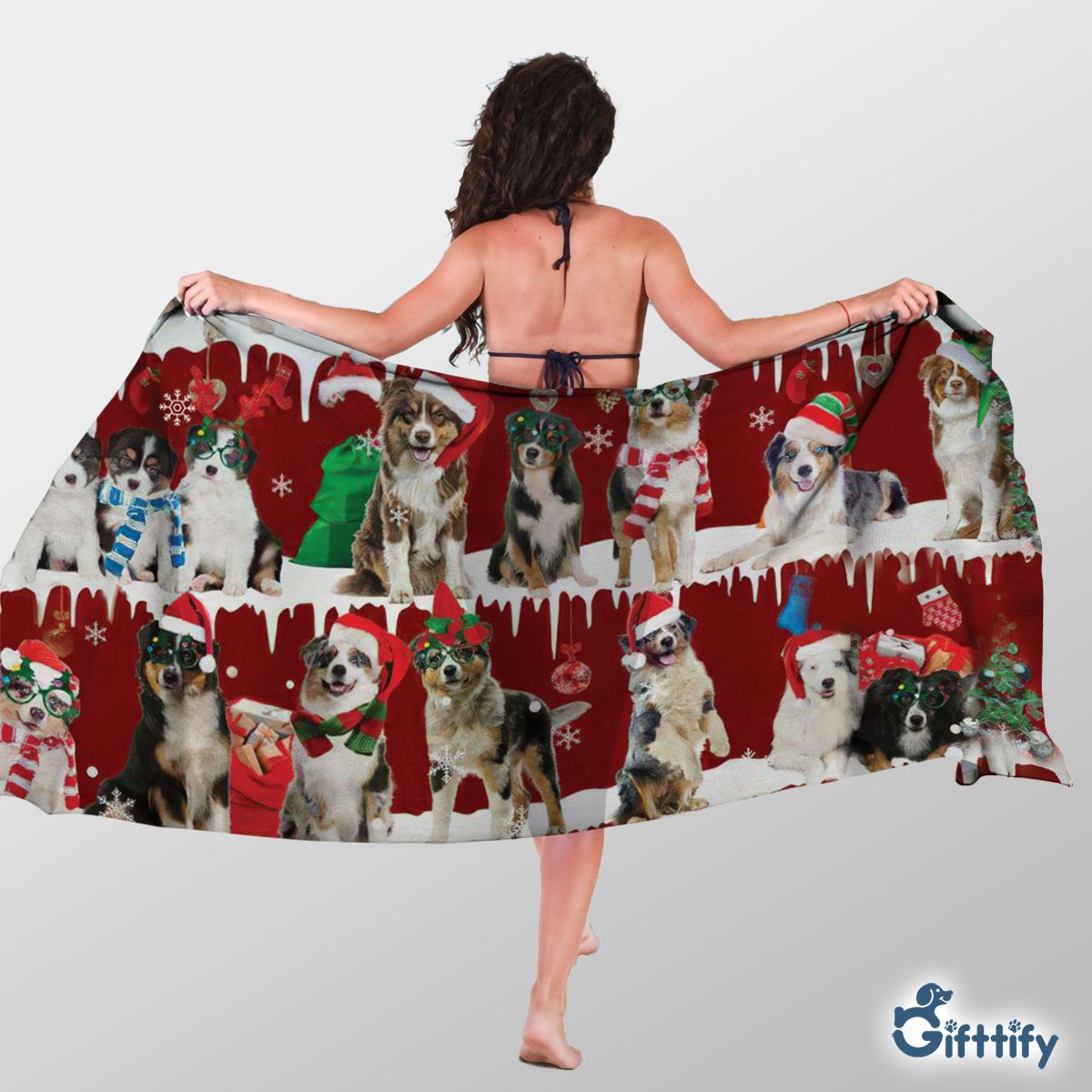 Australian Shepherd Sarong