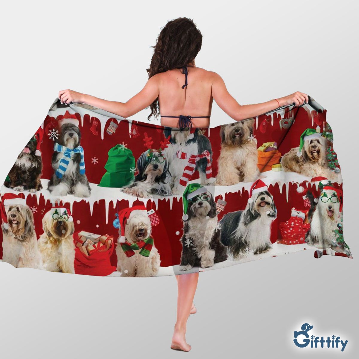 tibetan terrier Sarong