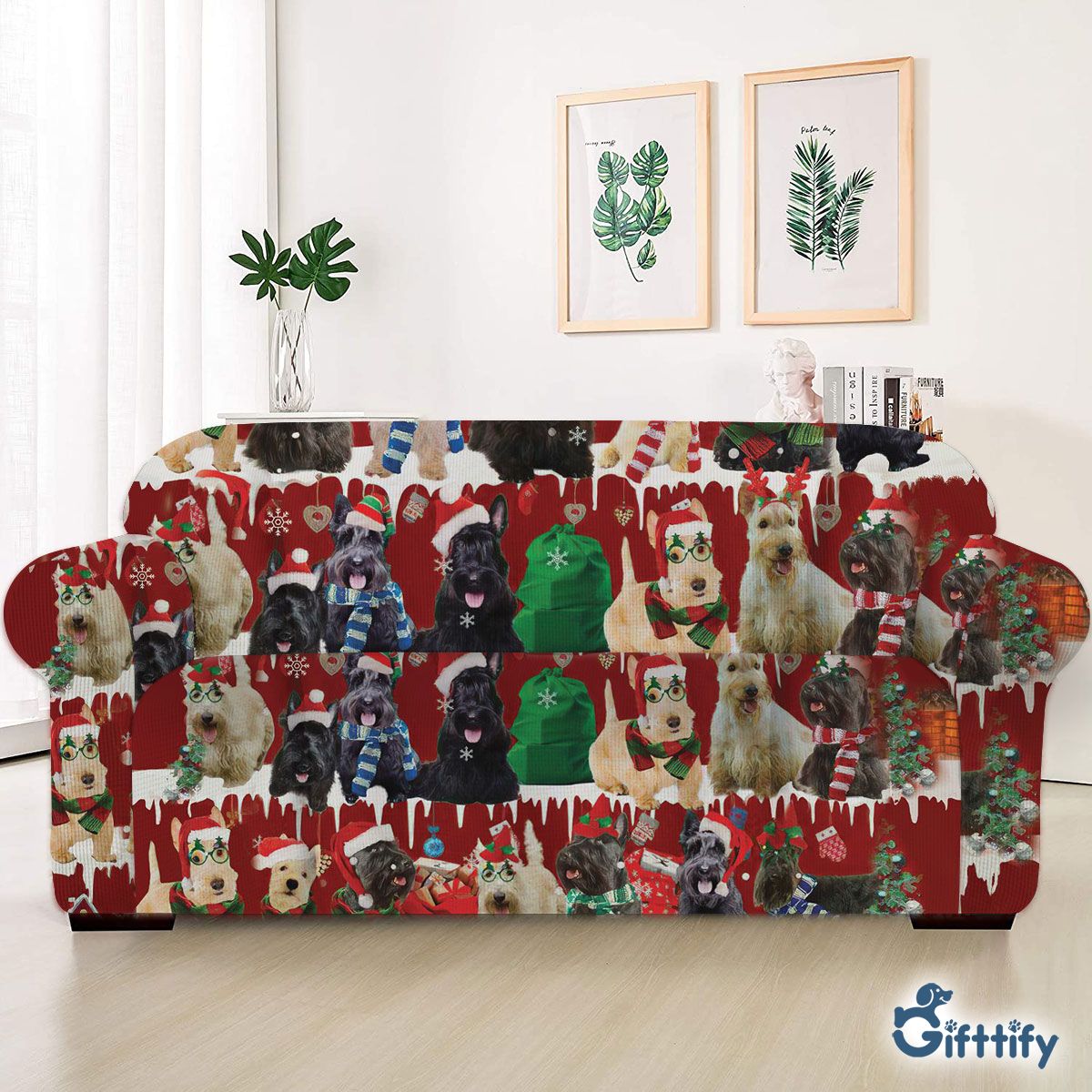 Scottish Terrier Sofa Cover