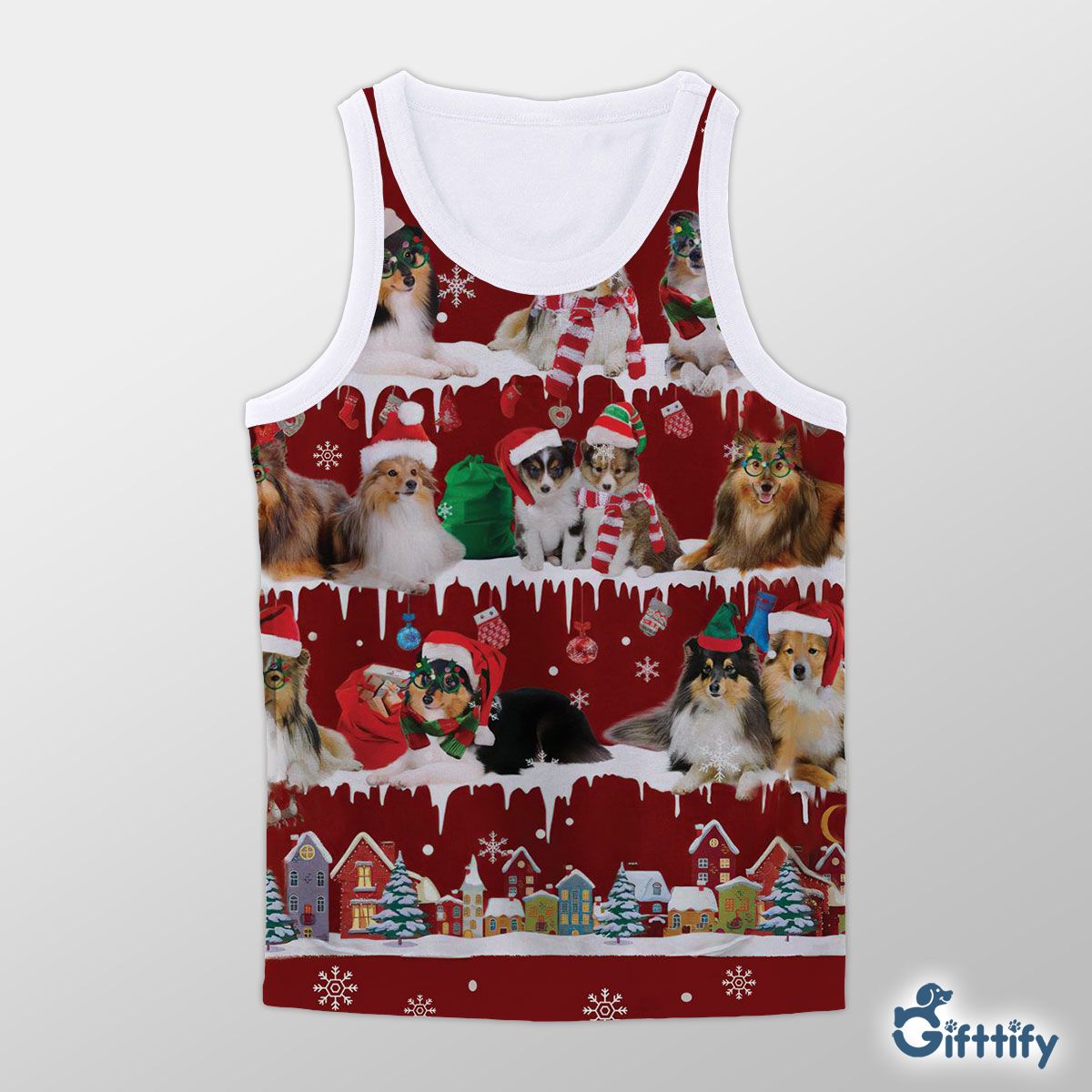 Shetland Sheepdog Unisex Tank Top