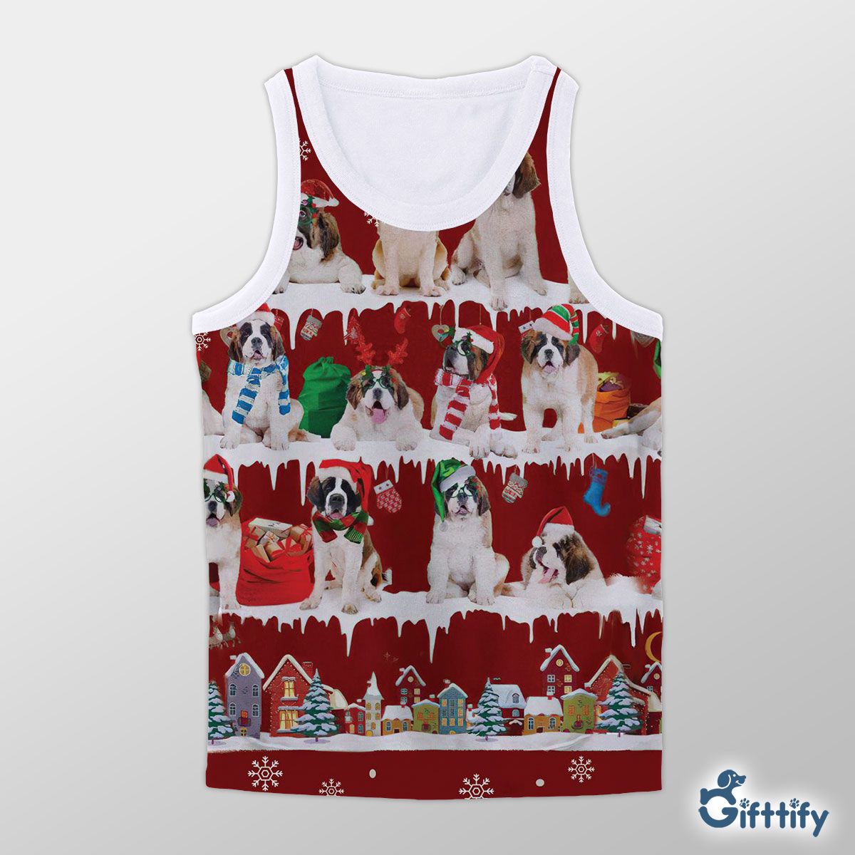 St Bernard Unisex Tank Top