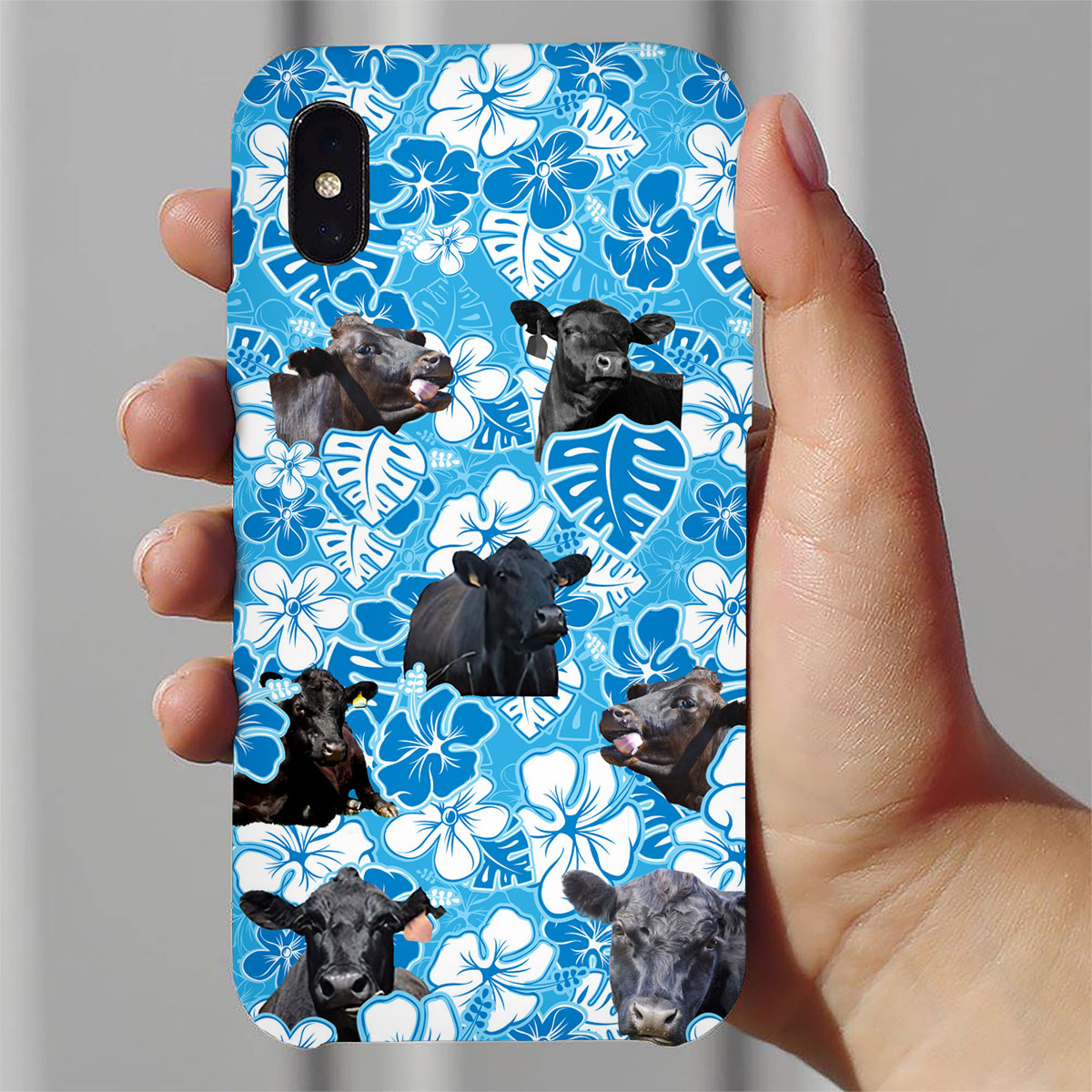 Ha NoiBlack Angus Dirt And Cow Testing 111 3D Phonecase