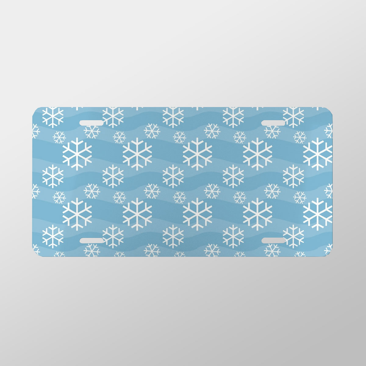 Snowflake, Snowflake Background, Snowflake Pattern 7 Vanity Plate