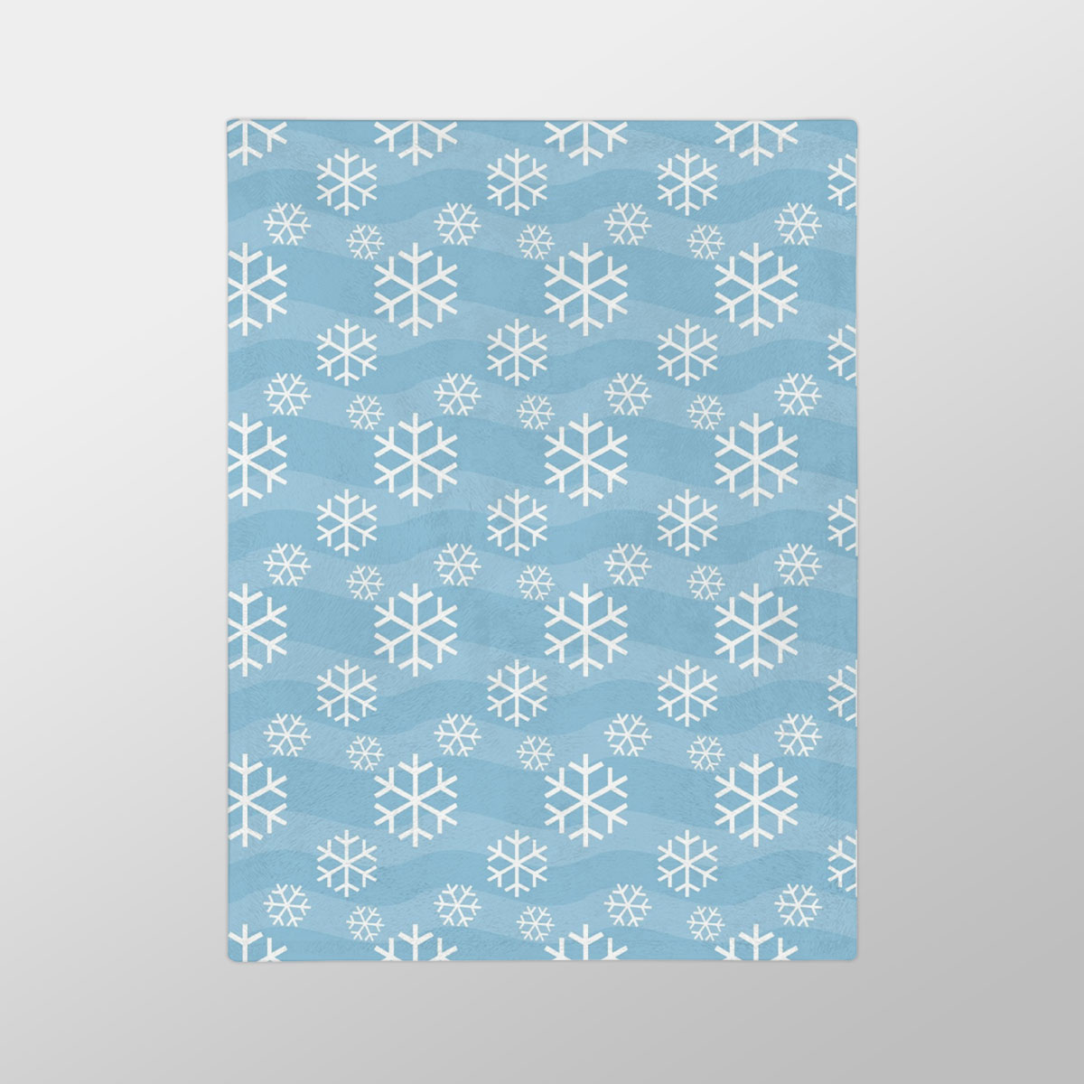 Snowflake, Snowflake Background, Snowflake Pattern 7 Velveteen Minky Blanket