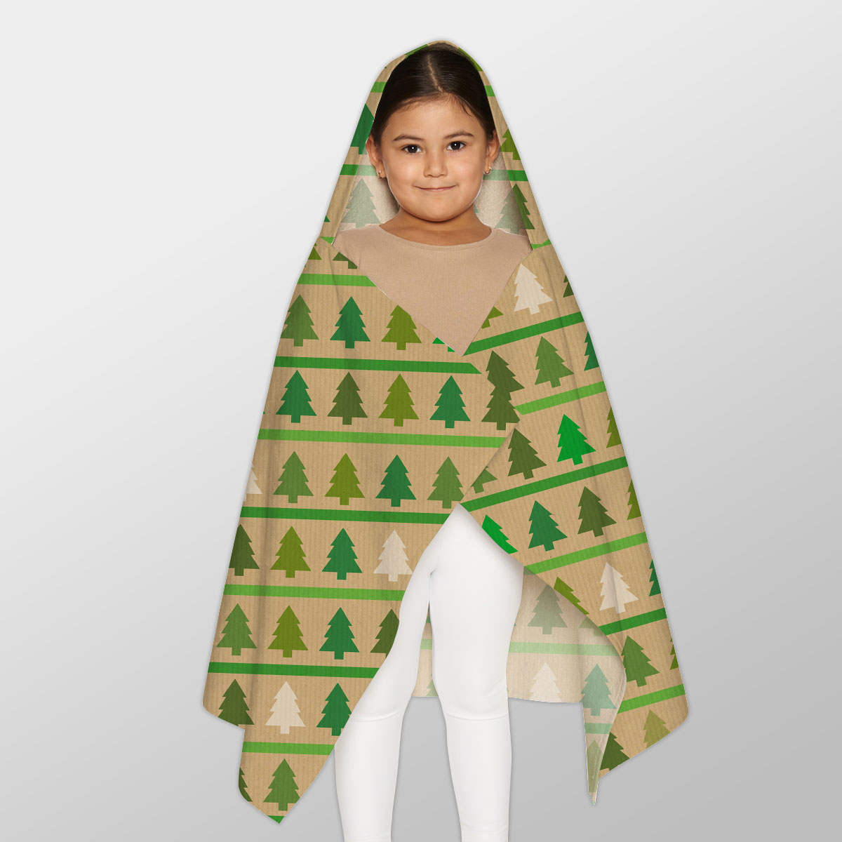 Christmas Tree, Pine Tree, Pine Tree Drawing Youth Hooded Towel