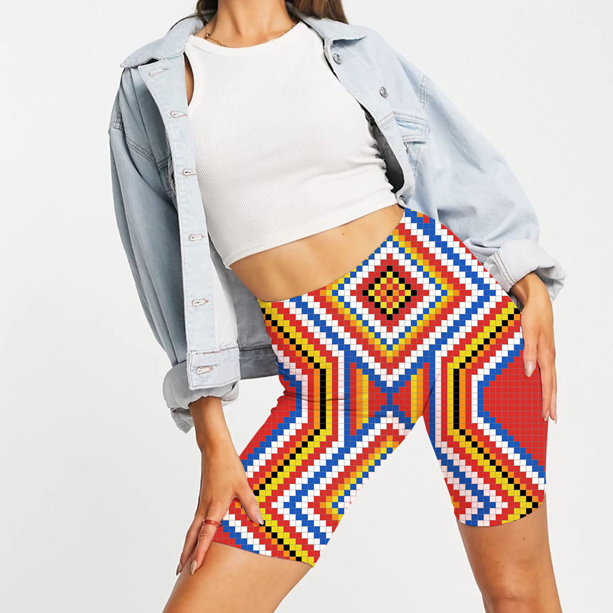 Ambesonne Native American Casual Shorts