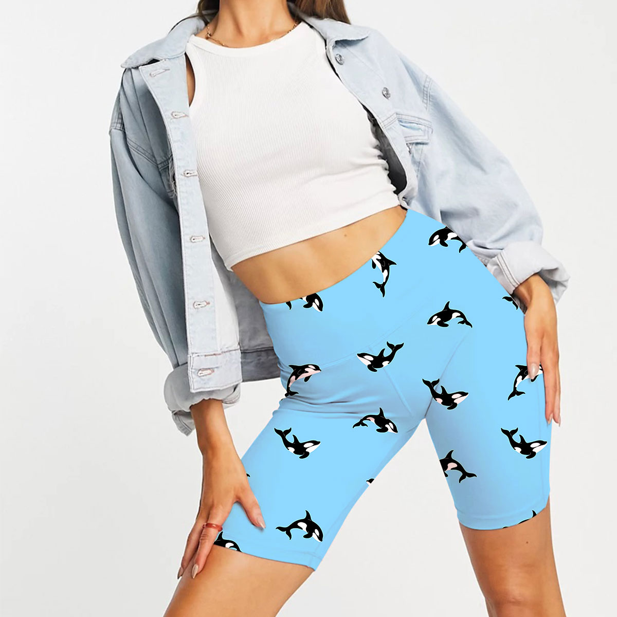 Blue Sky Orca Casual Shorts
