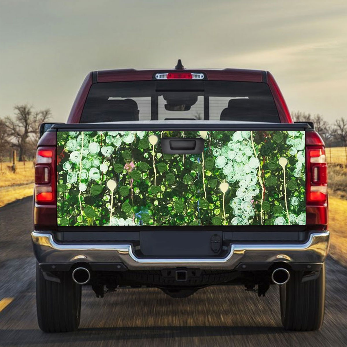 Abstract Forest Truck Bed Decal