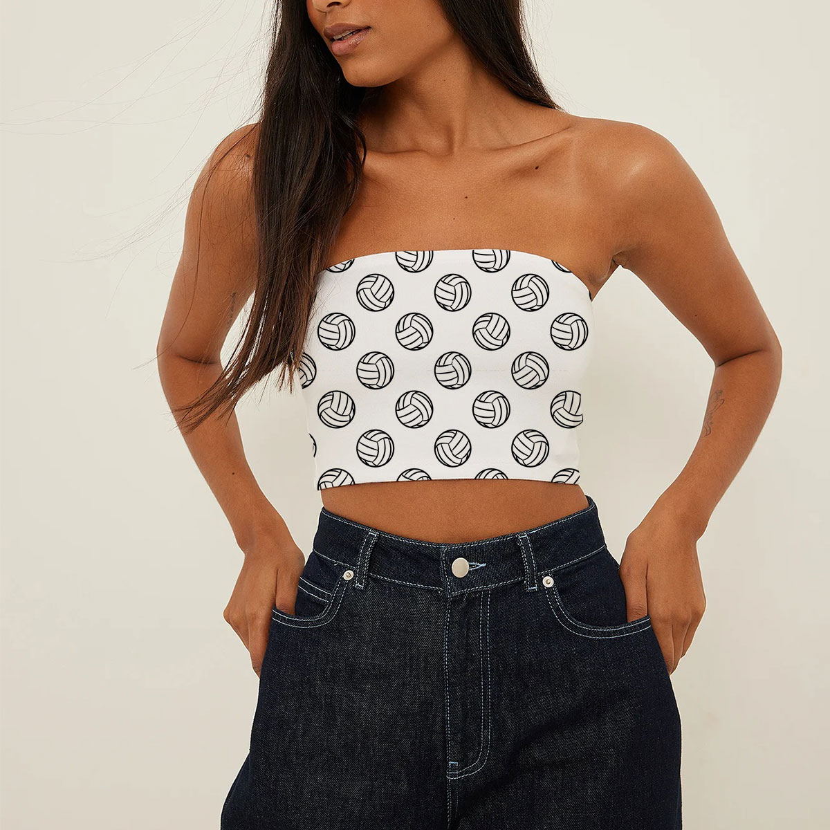 Basic Volleyball Tube Top