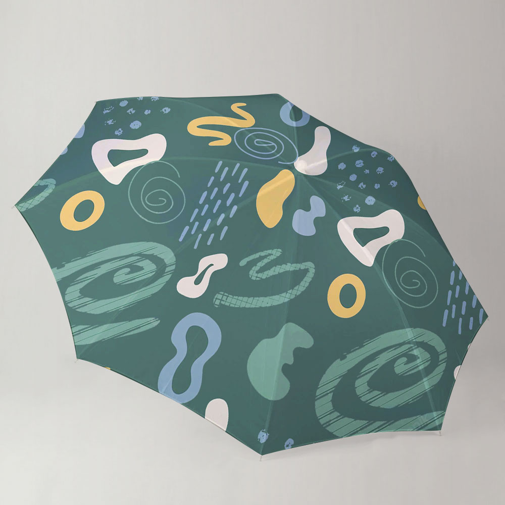 Abstract Minimalist Elements Umbrella