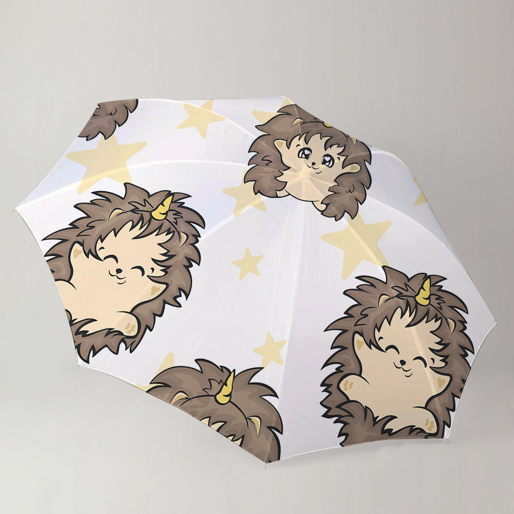 Adorable Hedgehog Umbrella
