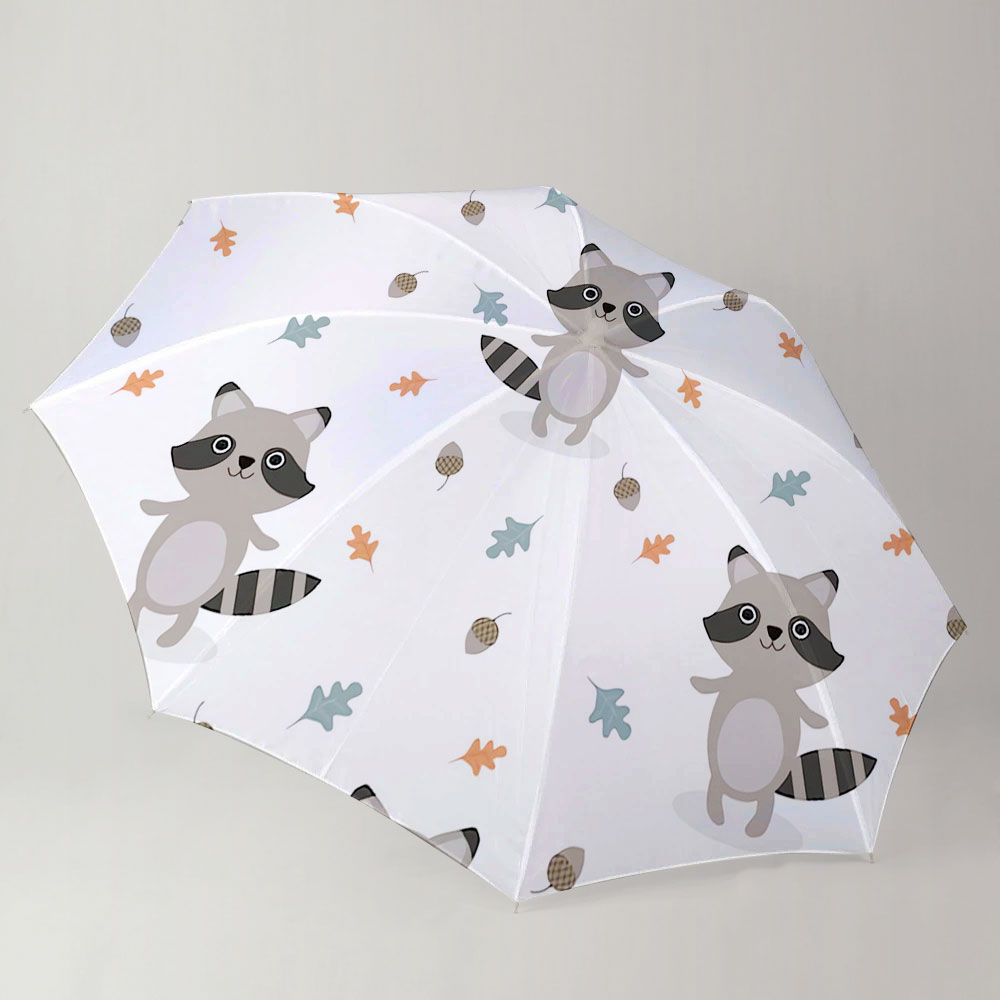 Autumn Raccoon Umbrella