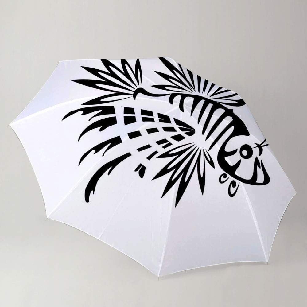 Black Lionfish Umbrella