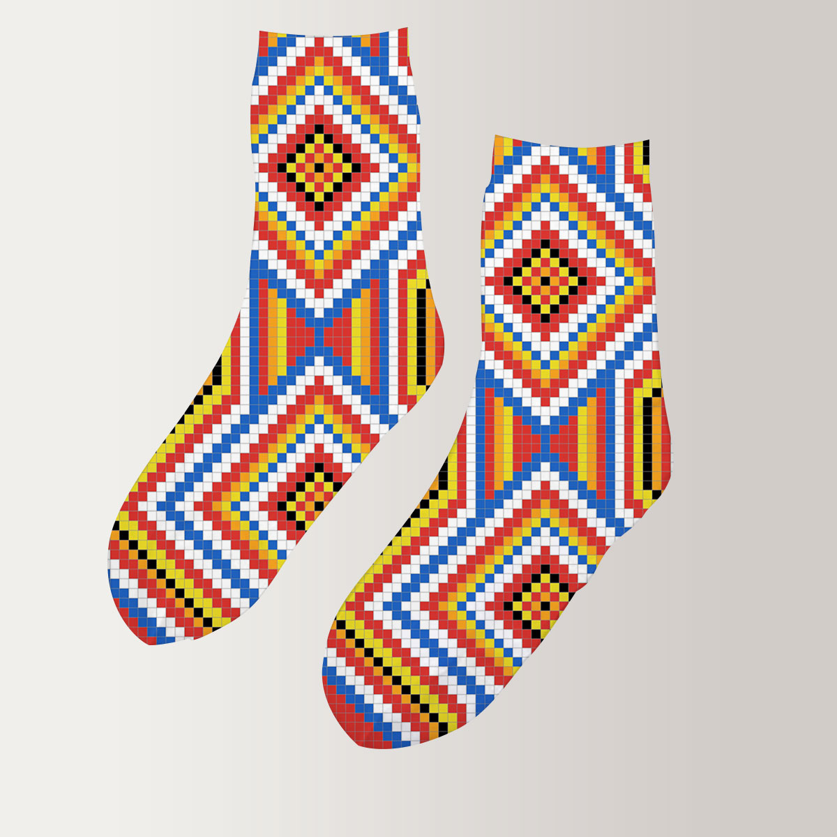 Ambesonne Native American 3D Socks