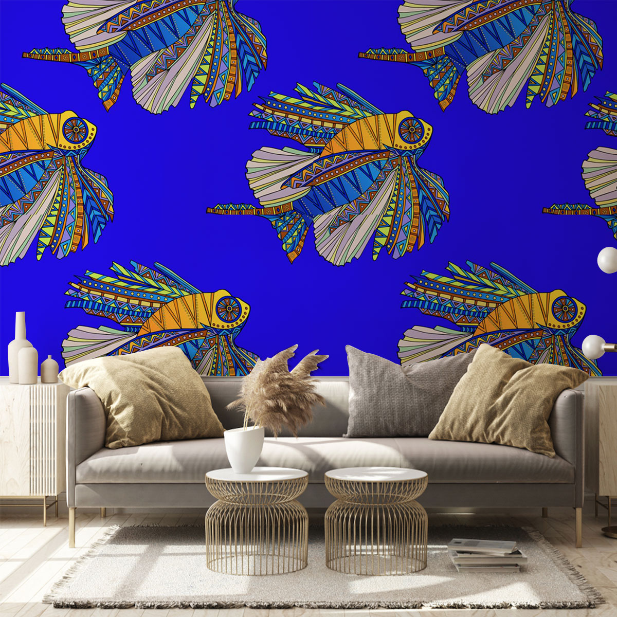 African Lionfish Wall Mural