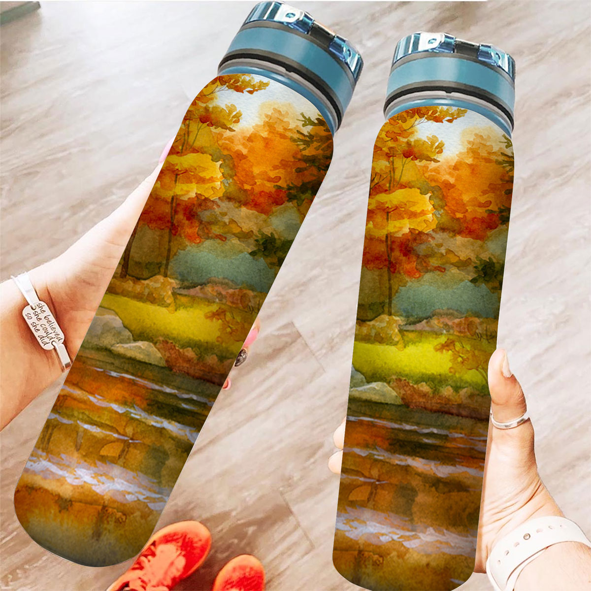 Autumn Forest Tracker Bottle