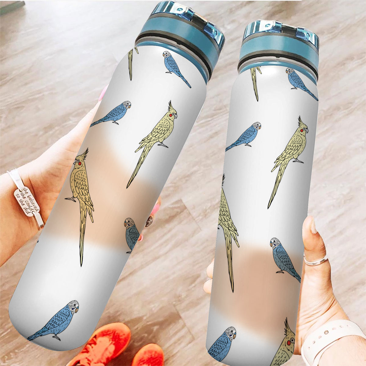 Budgie And Cockatiel Tracker Bottle