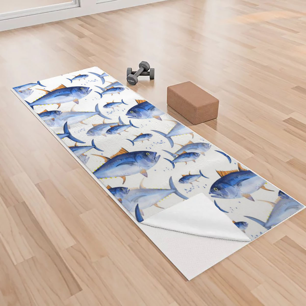 Bluefin Tuna Yoga Towels