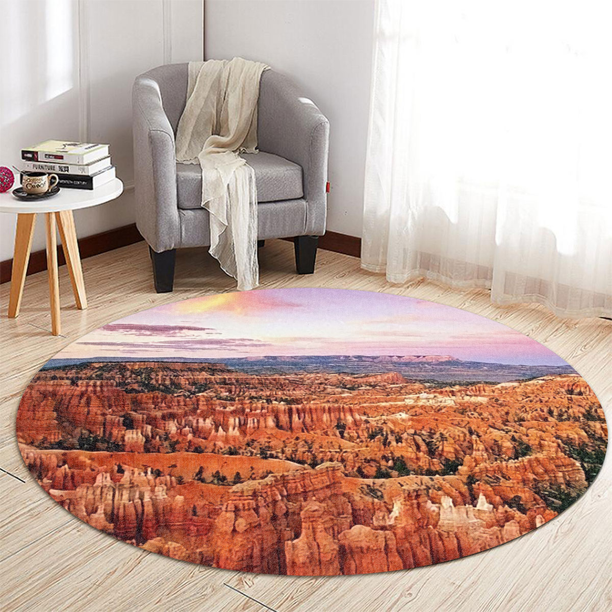Canyon National Park Round Carpet