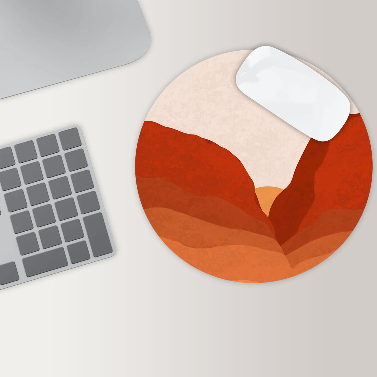 Canyon Round Mouse Pad