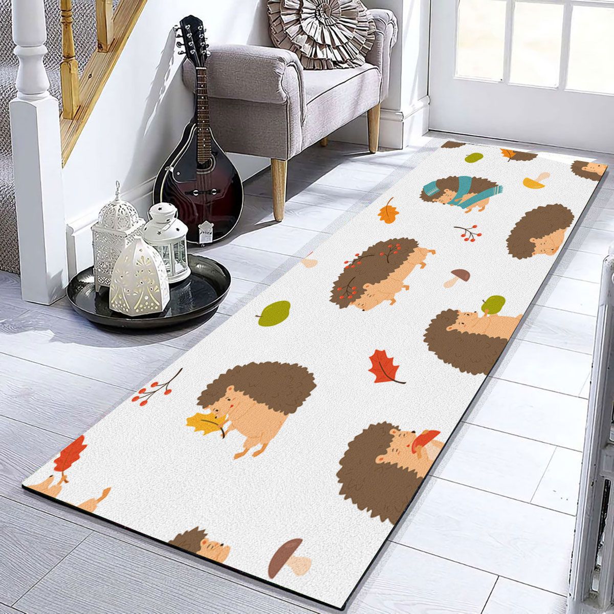 Cute Hedgehog Runner Carpet