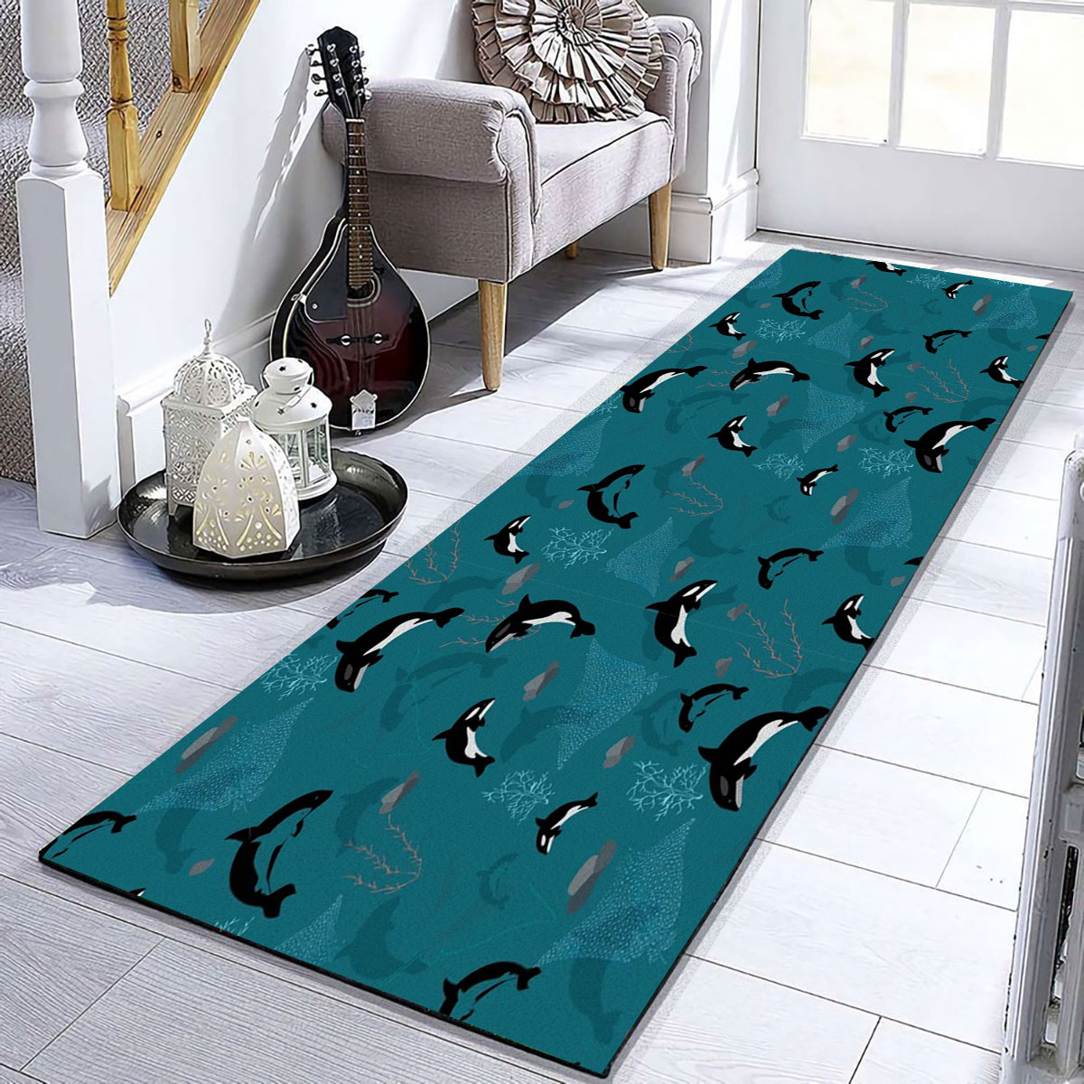 Deep Sea Orca Runner Carpet