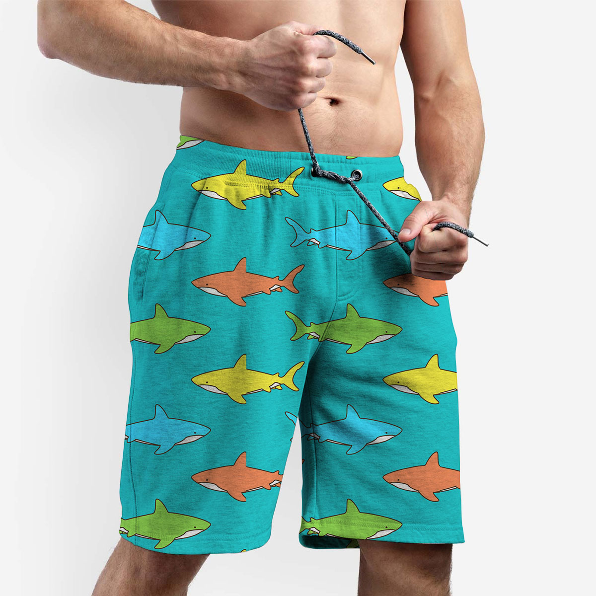 Colors Great White Shark Shorts