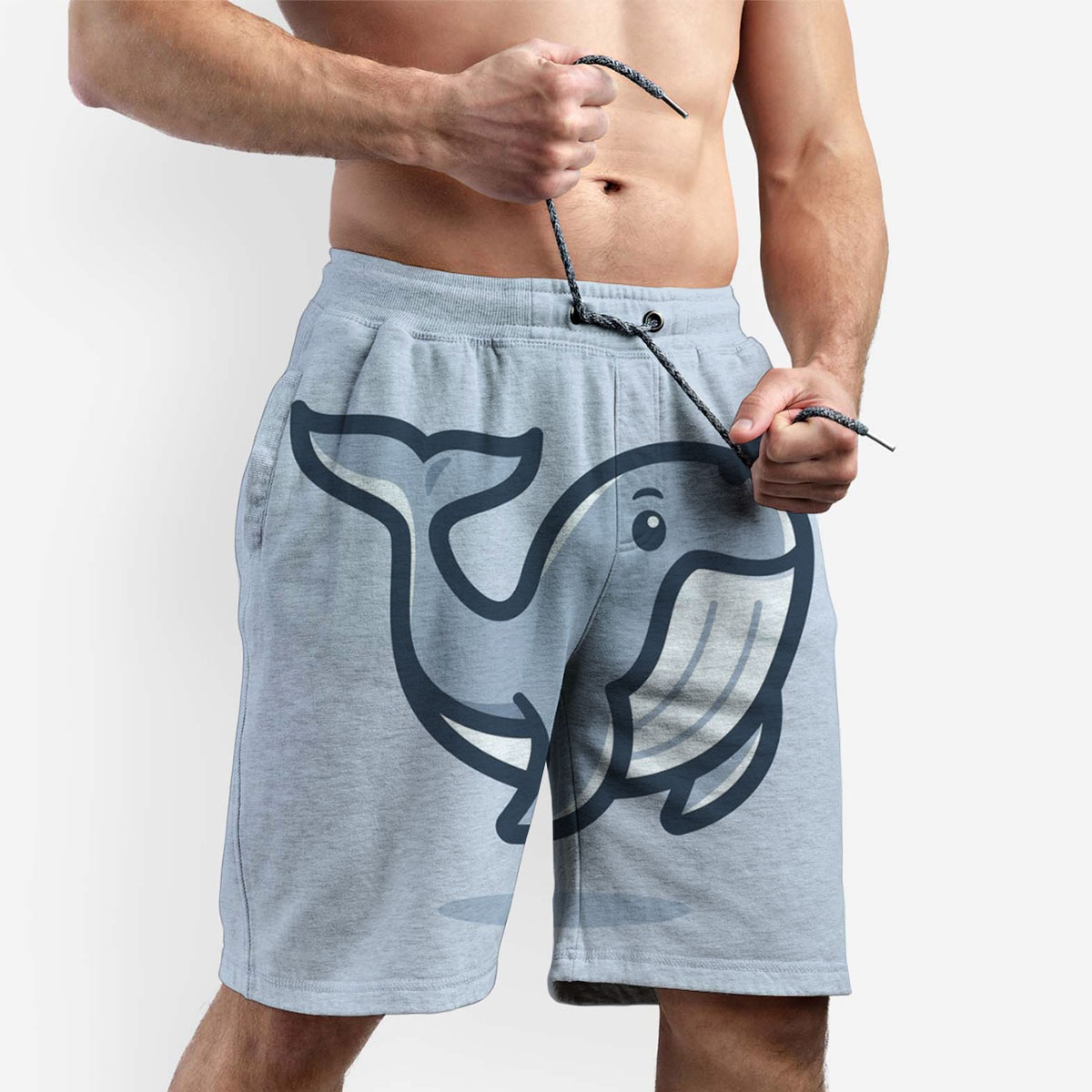 Cute Narwhal Shorts