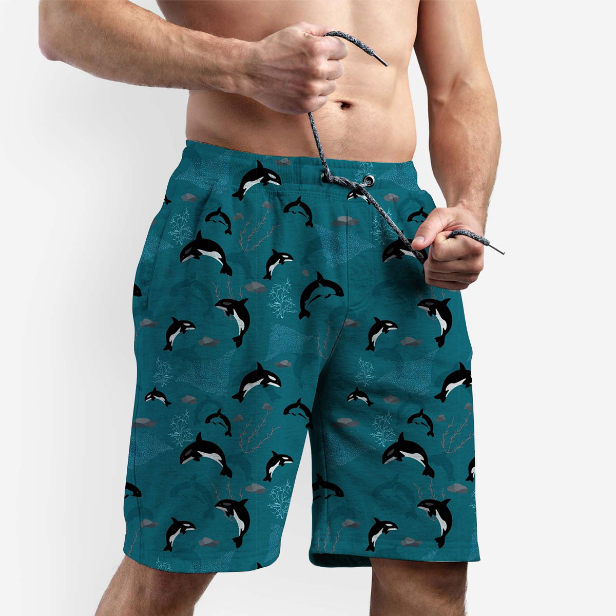 Deep Sea Orca Shorts