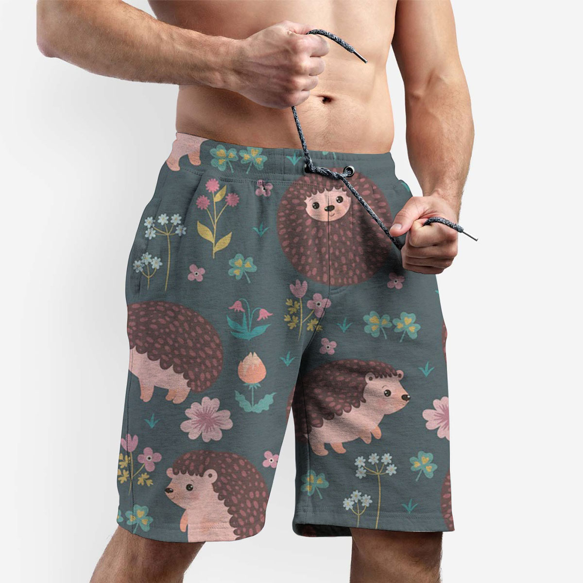 Flower Hedgehog Shorts