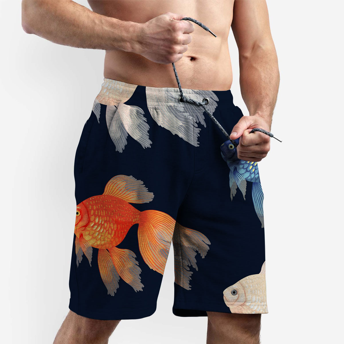Goldfish Monogram Shorts