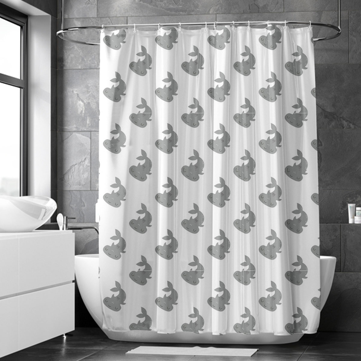 Lovely Little Hammerhead Shower Curtain