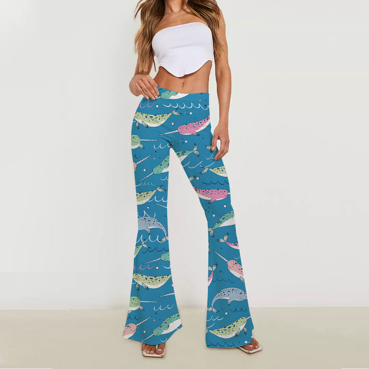Colors Narwhal Skinny Flare Pants