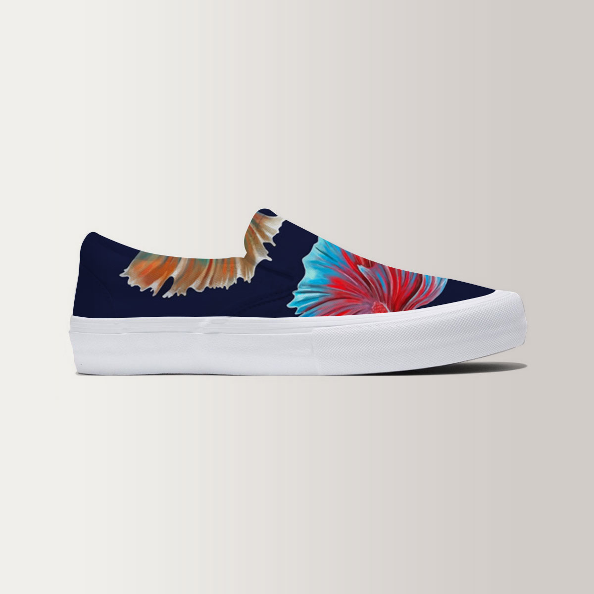 Iconic Four Betta Fish Slip On Sneakers