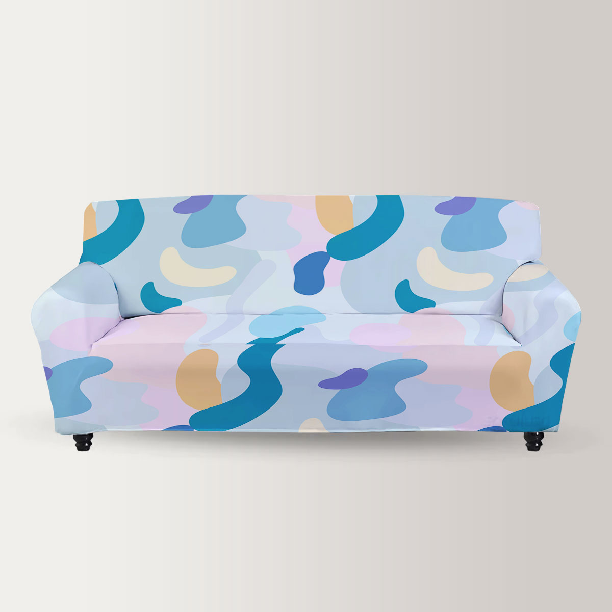 Colorful Abstract Minimalist Sofa Cover