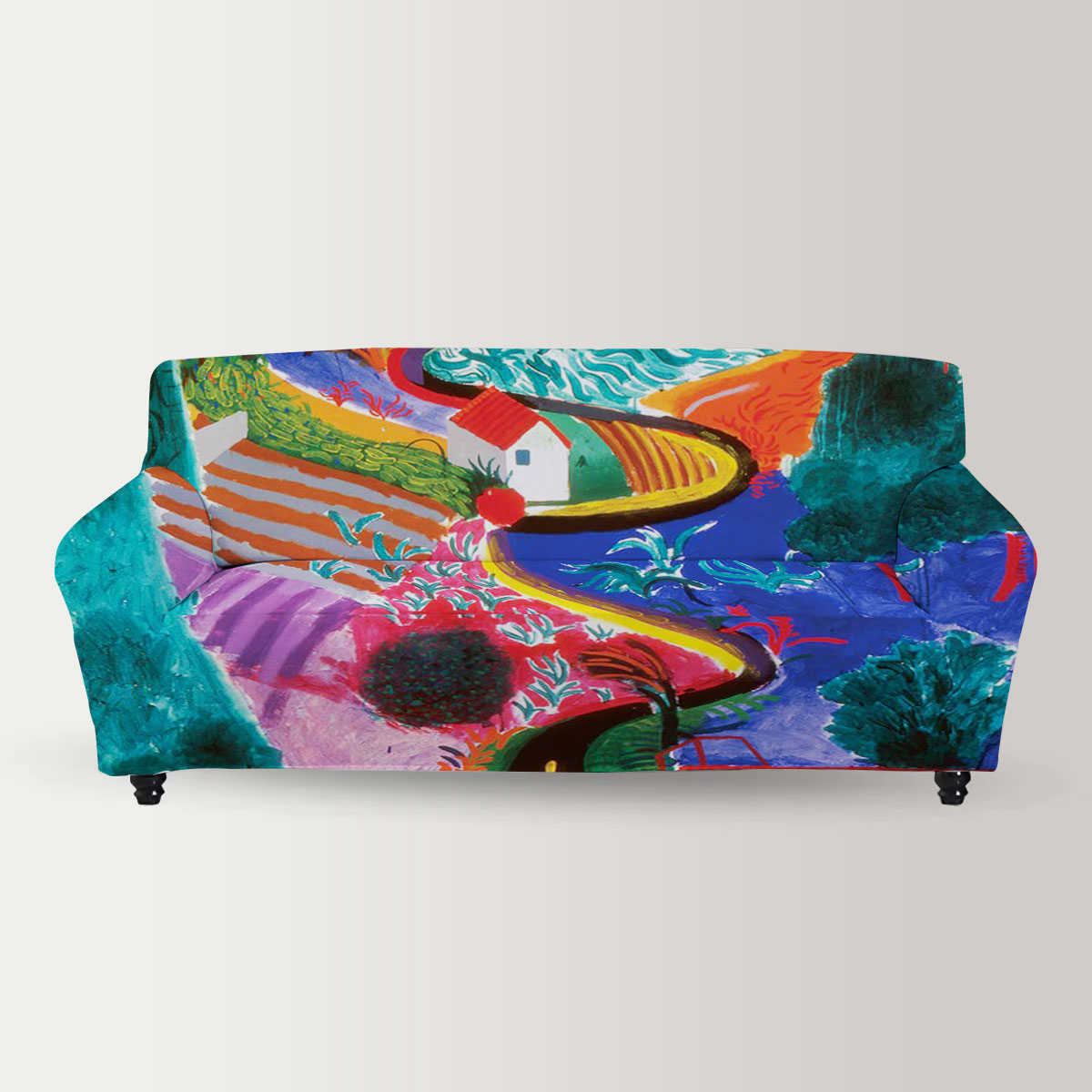 Colorful Canyon Sofa Cover
