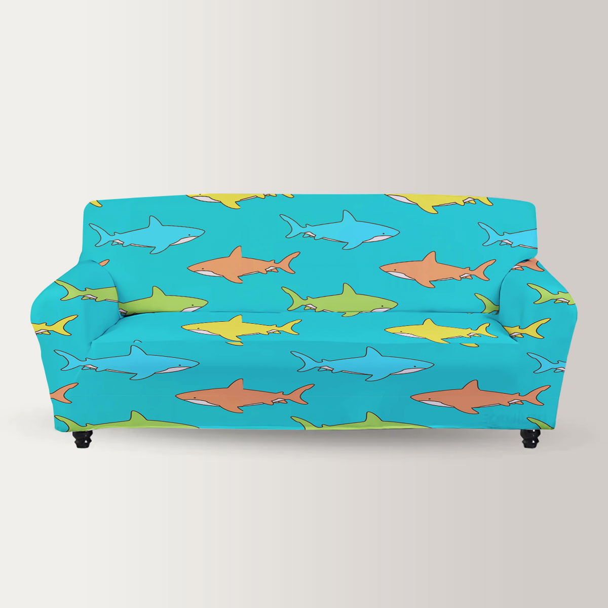 Colors Great White Shark Sofa Cover