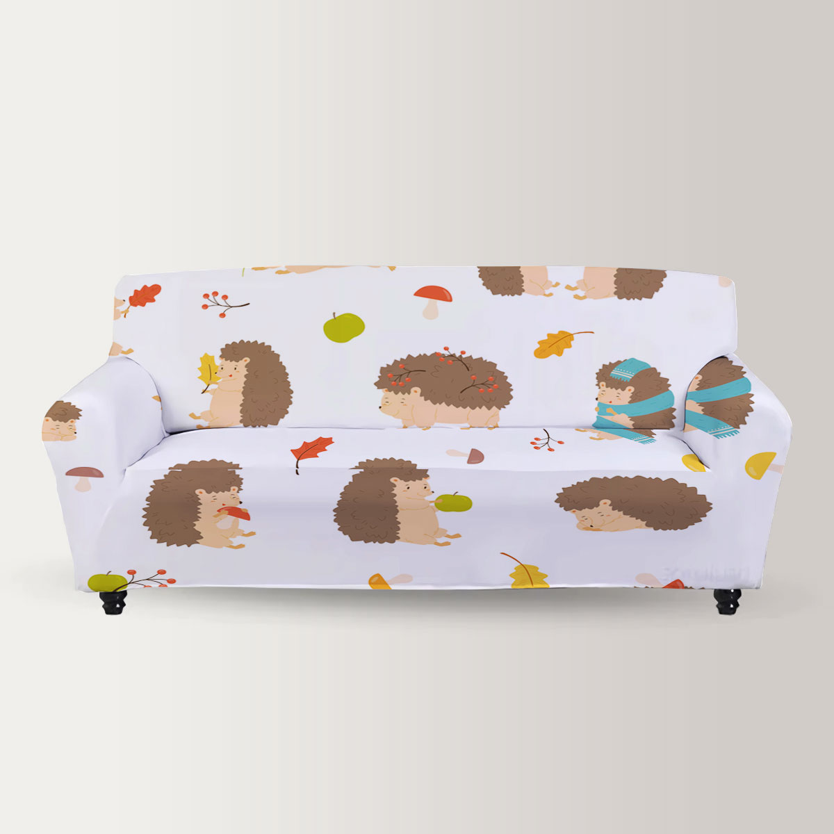 Cute Hedgehog Sofa Cover
