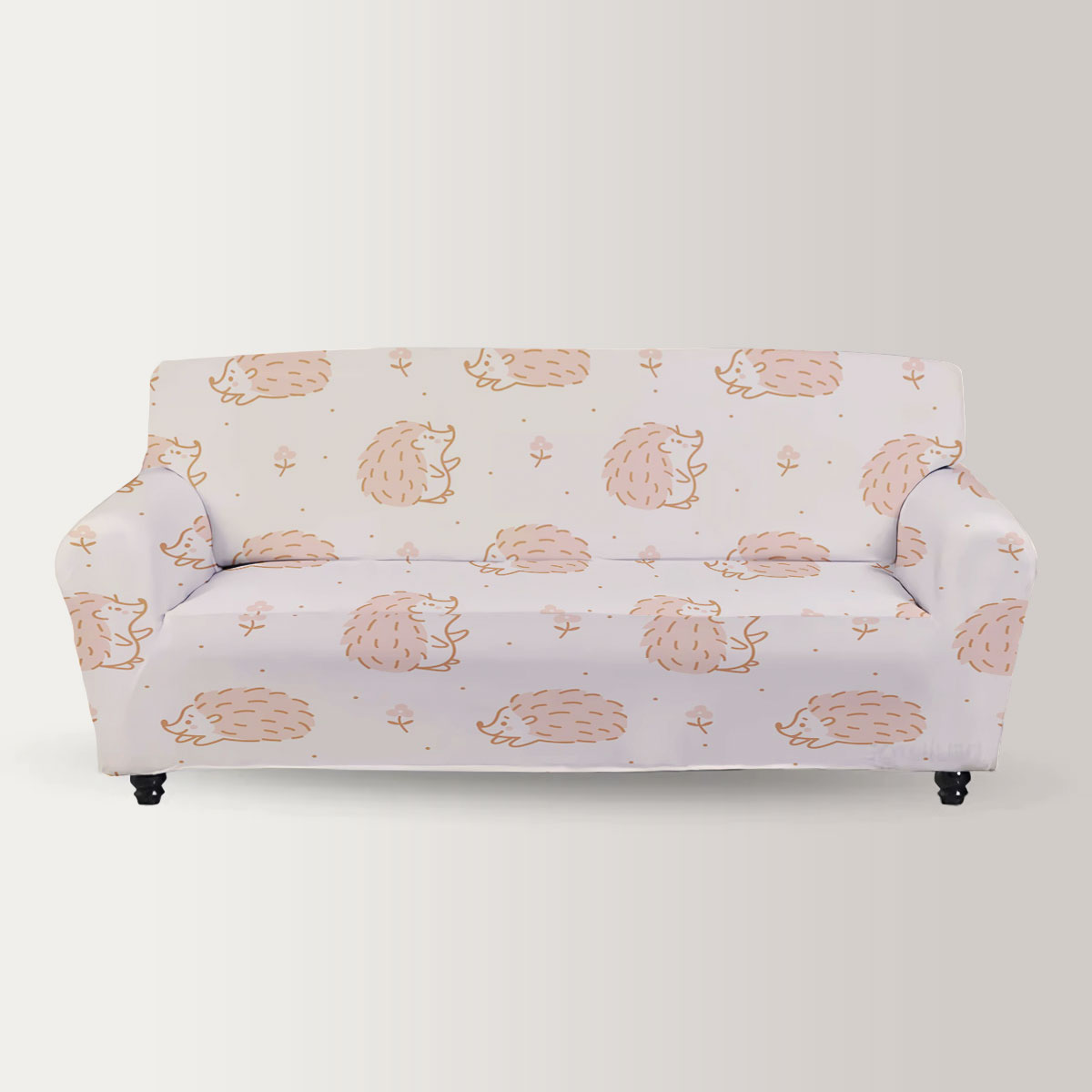 Happy Hedgehog Sofa Cover