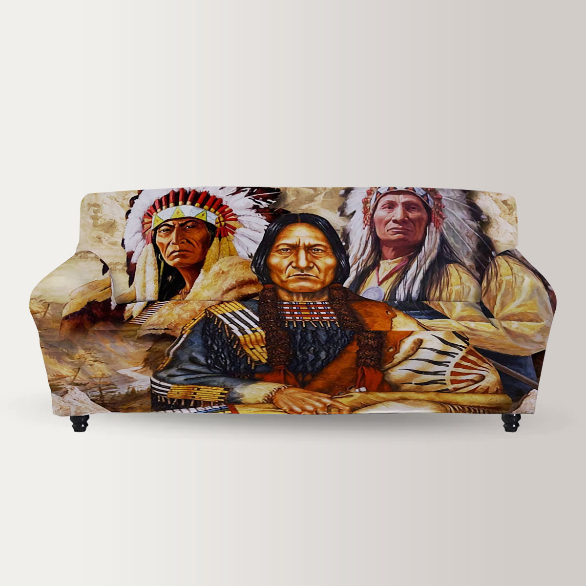 Indigenous Native American Sofa Cover