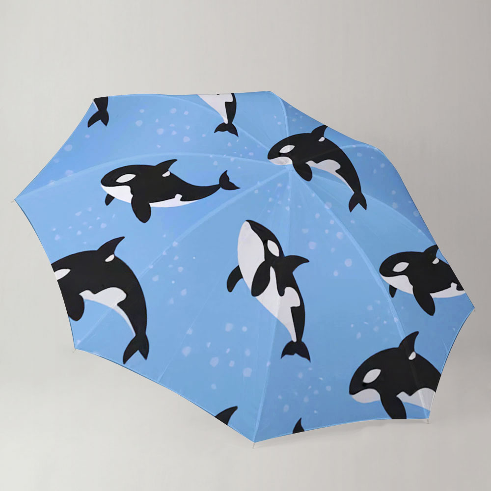 Ocean Orca Whale Umbrella