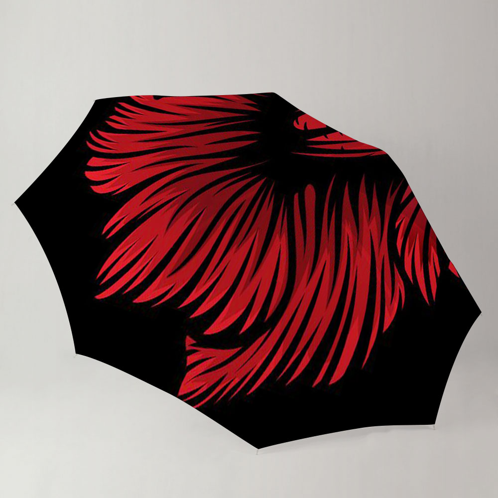 Red Betta Fish Umbrella