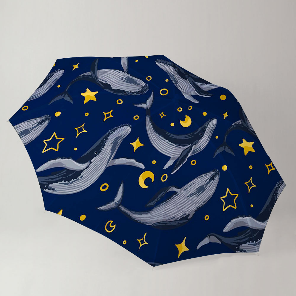 Starlight Blue Whale Umbrella