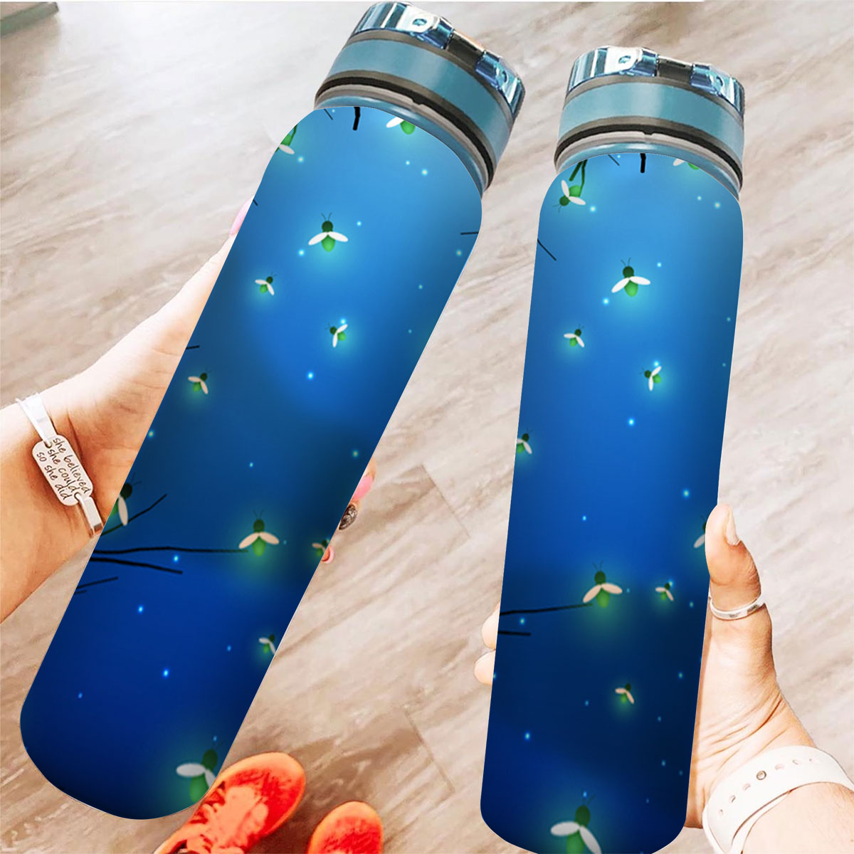 Moonlight Fireflies Tracker Bottle