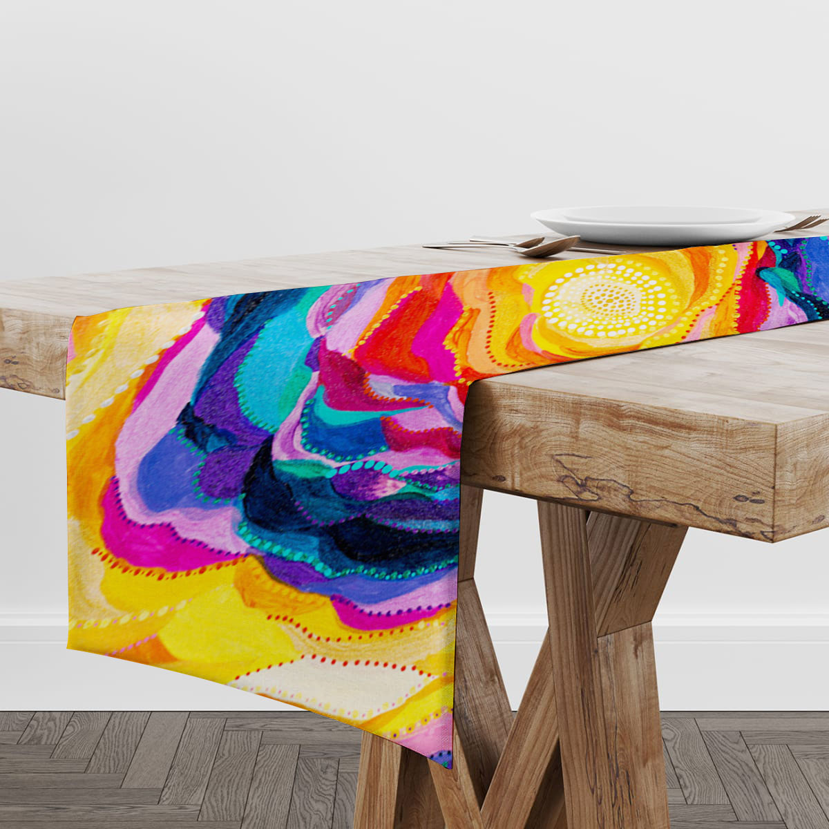 Colorful Rose Table Runner_1_2.1