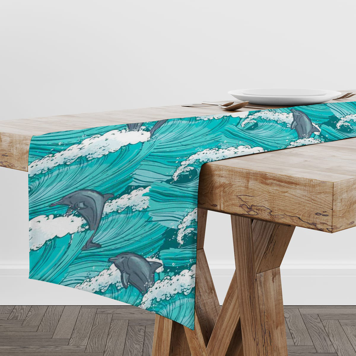Dolphins Table Runner_1_2.1