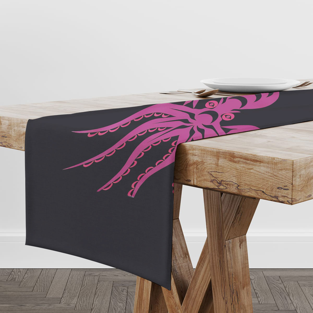 Pink Octopus Table Runner_1_2.1