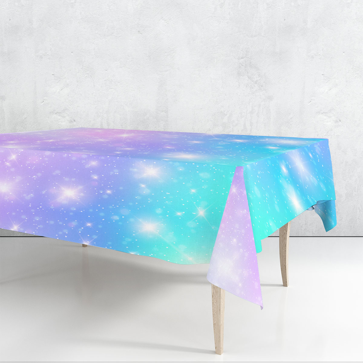 Pinky Galaxy Rectangle Tablecloth_1_2.1