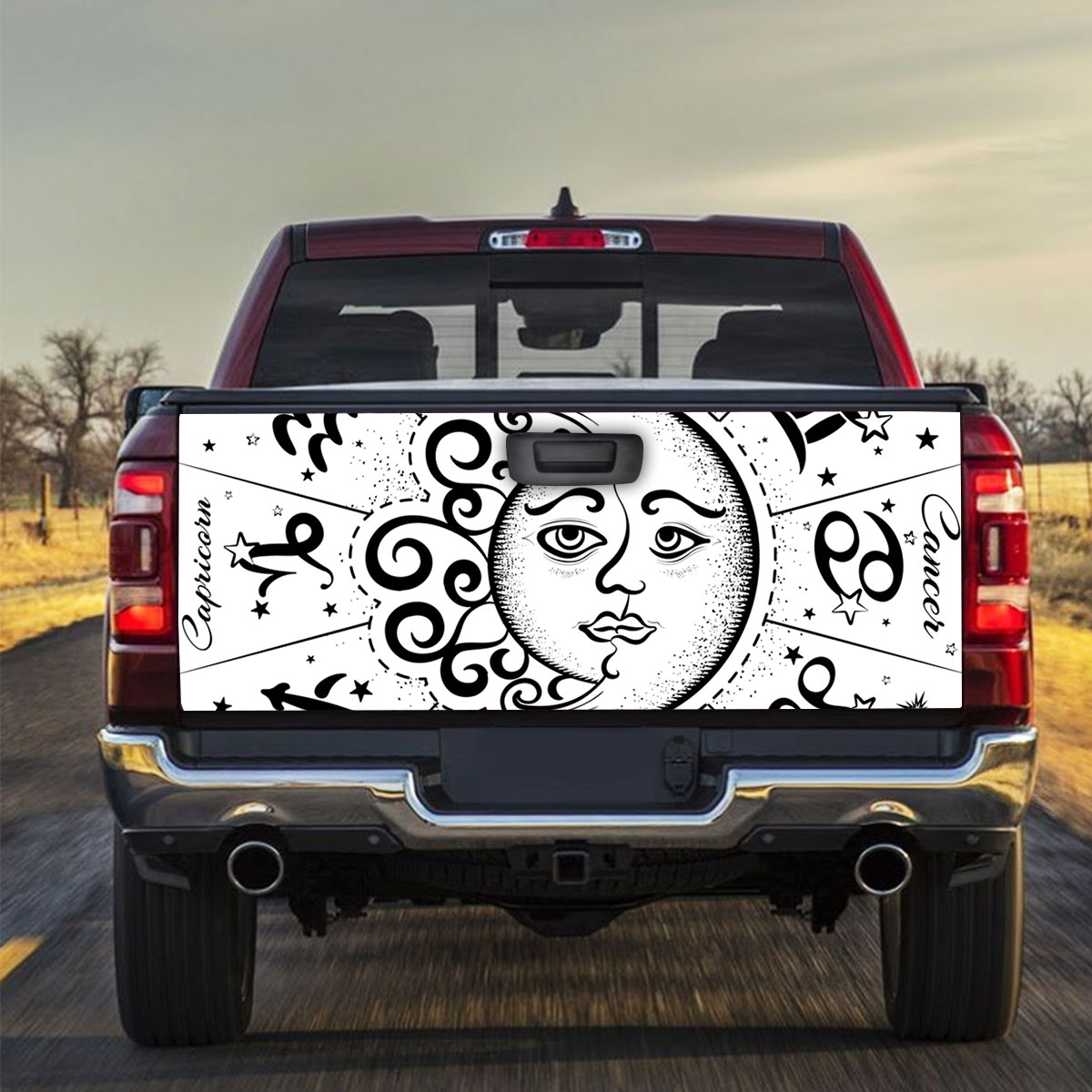 Zodiac Signs Truck Bed Decal_1_2.1